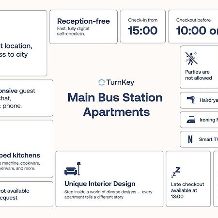 Turnkey I Main Bus Station Apartments Praha Eksteriør bilde